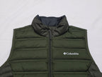 Chaleco Columbia De Pluma Color Verde Mujer Talla Chica