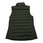 Chaleco Columbia De Pluma Color Verde Mujer Talla Chica