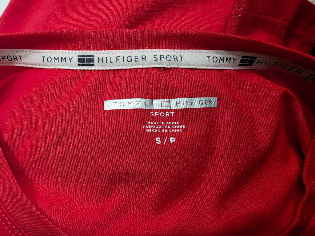 Playera Tommy Hilfiger Sport D Mujer Color Rojo Talla Chica