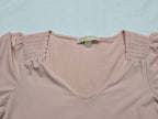 Blusa Michael Kors De Mujer Rosa Claro Manga Corta