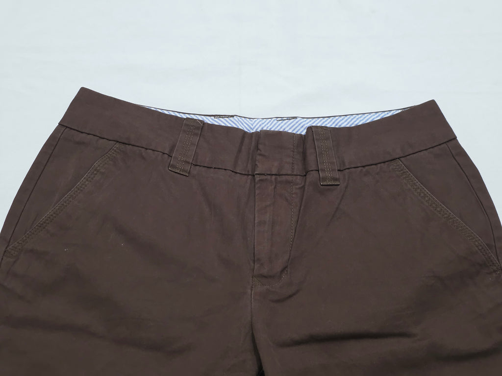 Bermuda Tommy Hilfiger De Mujer Talla 6 Color Cafe