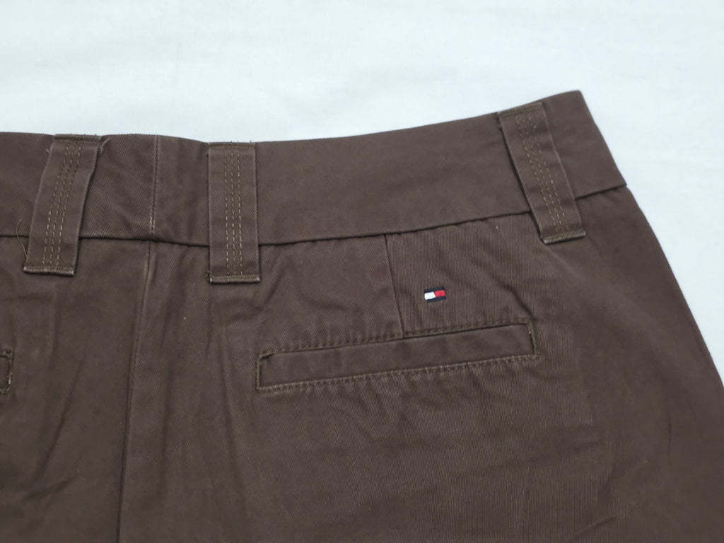 Bermuda Tommy Hilfiger De Mujer Talla 6 Color Cafe