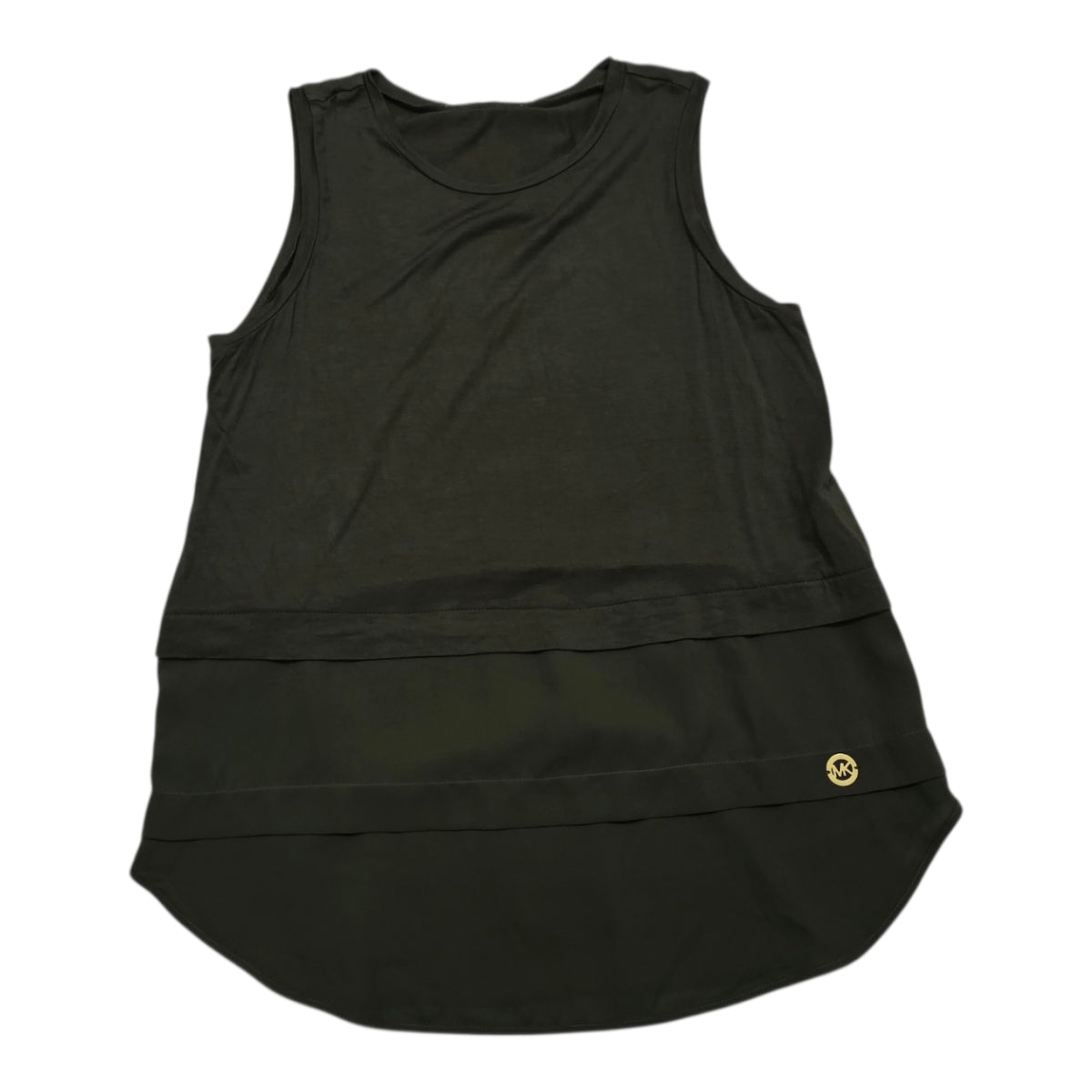 Playera Michael Kors Sin Mangas Color Verde Talla Chica