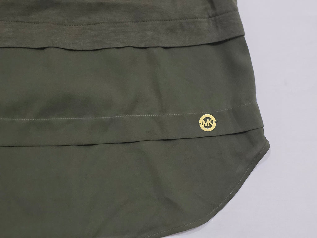 Playera Michael Kors Sin Mangas Color Verde Talla Chica