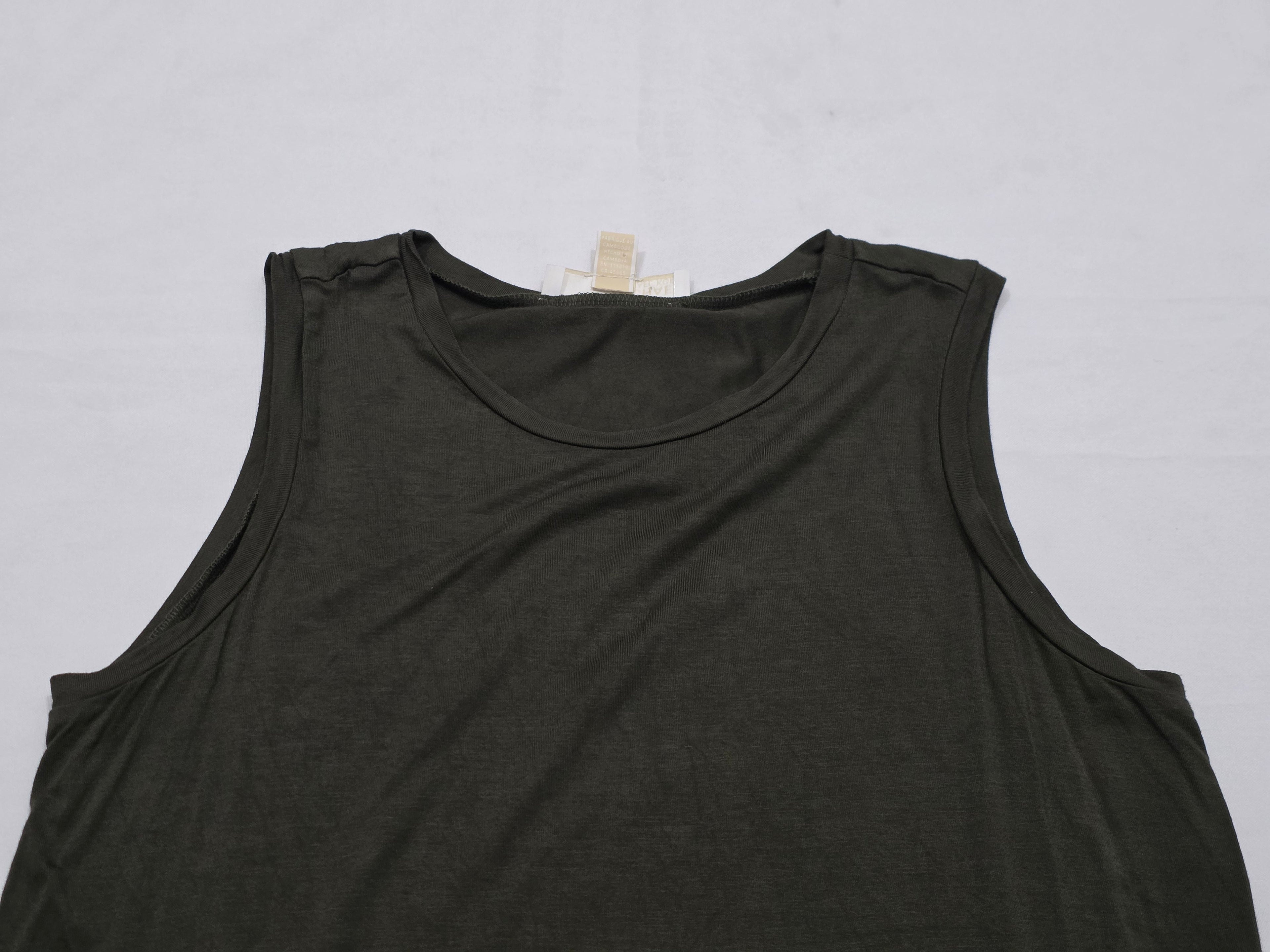 Playera Michael Kors Sin Mangas Color Verde Talla Chica