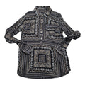 Blusa Tommy Hilfiger Mujer Chica Color Negro/ Cafe Figuras