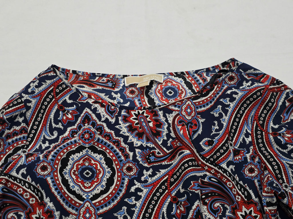 Blusa Michael Kors De Mujer Talla Chica Rojo/azul (