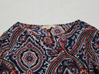 Blusa Michael Kors De Mujer Talla Chica Rojo/azul (