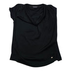 Blusa Tommy Hilfiger De Mujer Talla Chica Cuello Drapeado