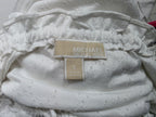 Blusa Michael Kors Mujer Chica Cuello Ajustable Blanca