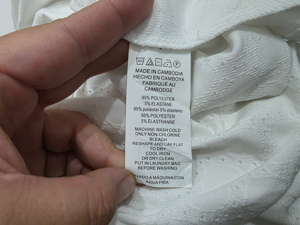 Blusa Michael Kors Mujer Chica Cuello Ajustable Blanca