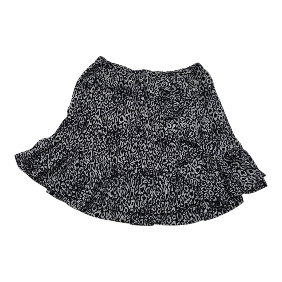 Falda Michael Kors Animal Print Gris Talla Chica