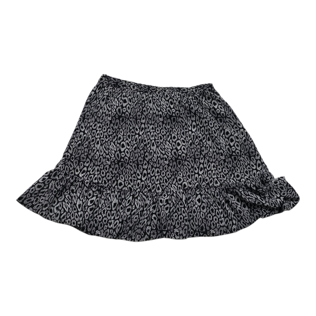 Falda Michael Kors Animal Print Gris Talla Chica