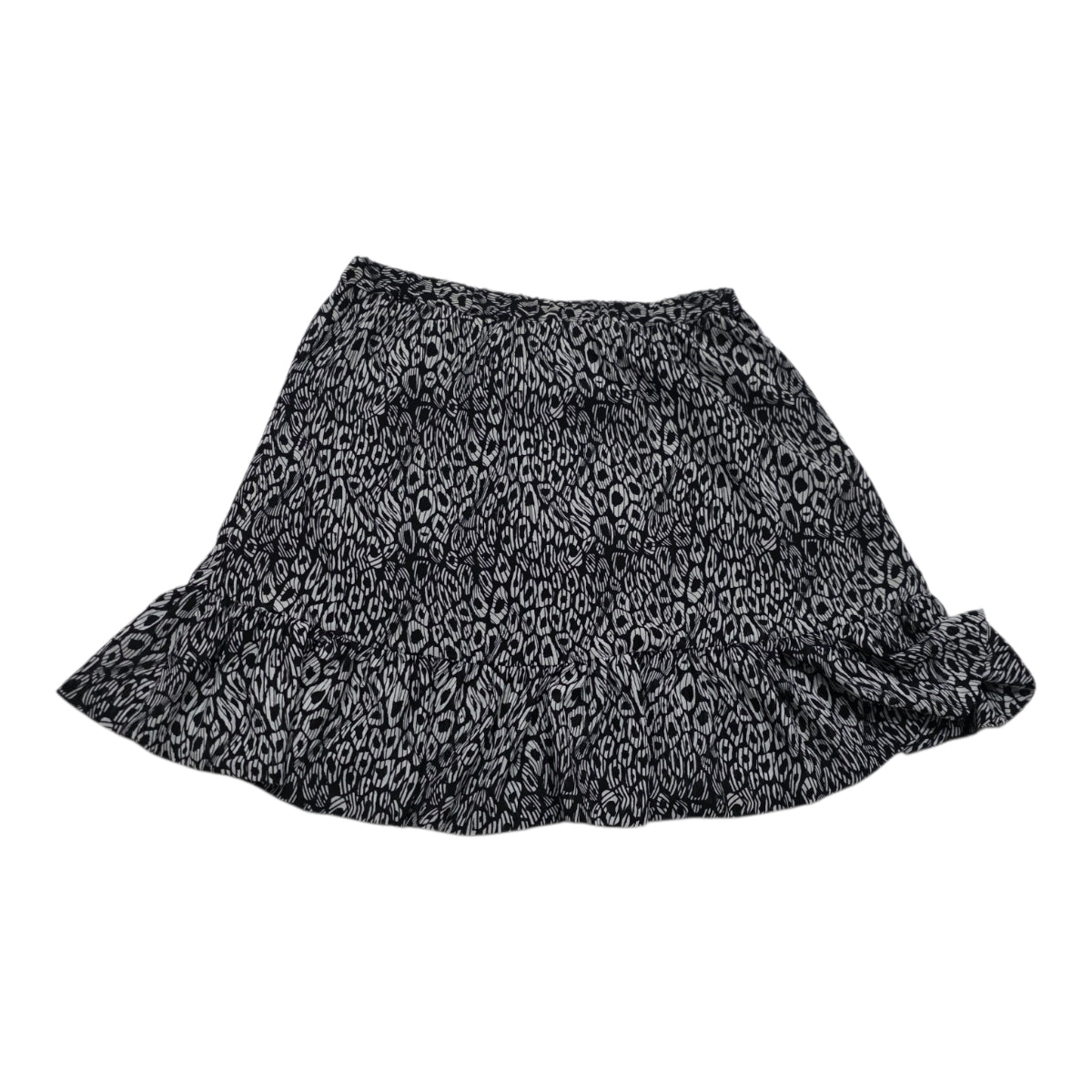 Falda Michael Kors Animal Print Gris Talla Chica