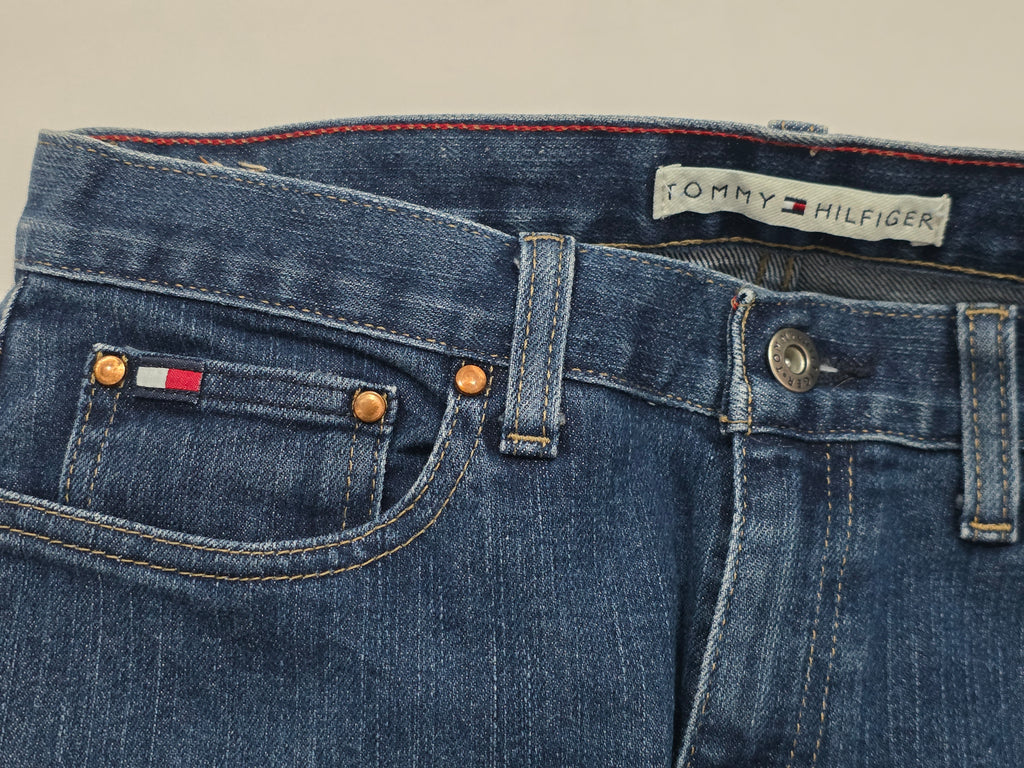 Pantalon Tommy Hilfiger De Mujer Talla 6 De Mezclilla
