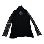Playera Harley Davidson Mujer Chica Manga Larga Color Negro