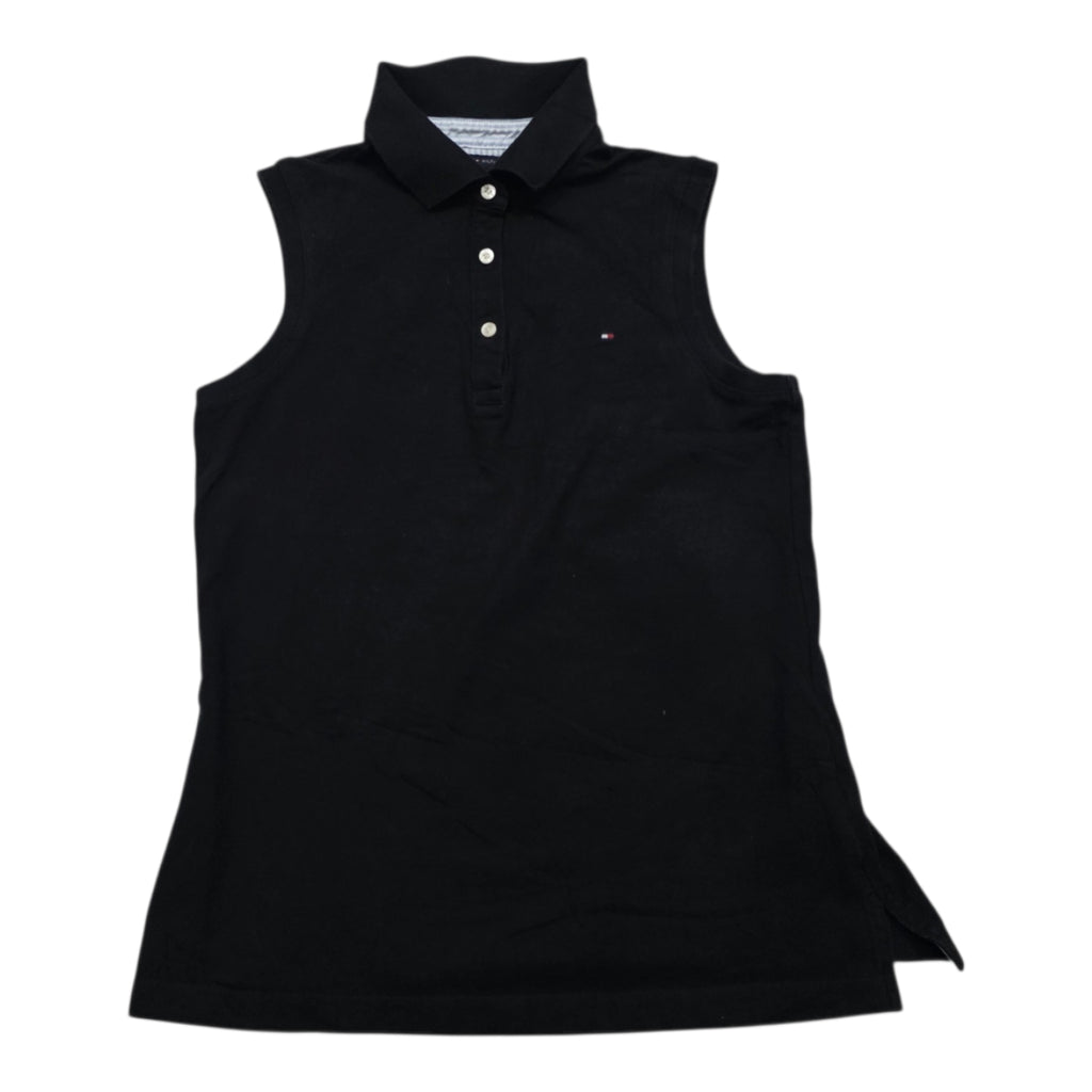 Playera Tommy Hilfiger Mujer Tchica Sin Mangas Color Negro