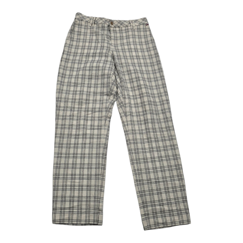 Pantalon Tommy Hilfiger De Mujer Talla Chica Color Crema
