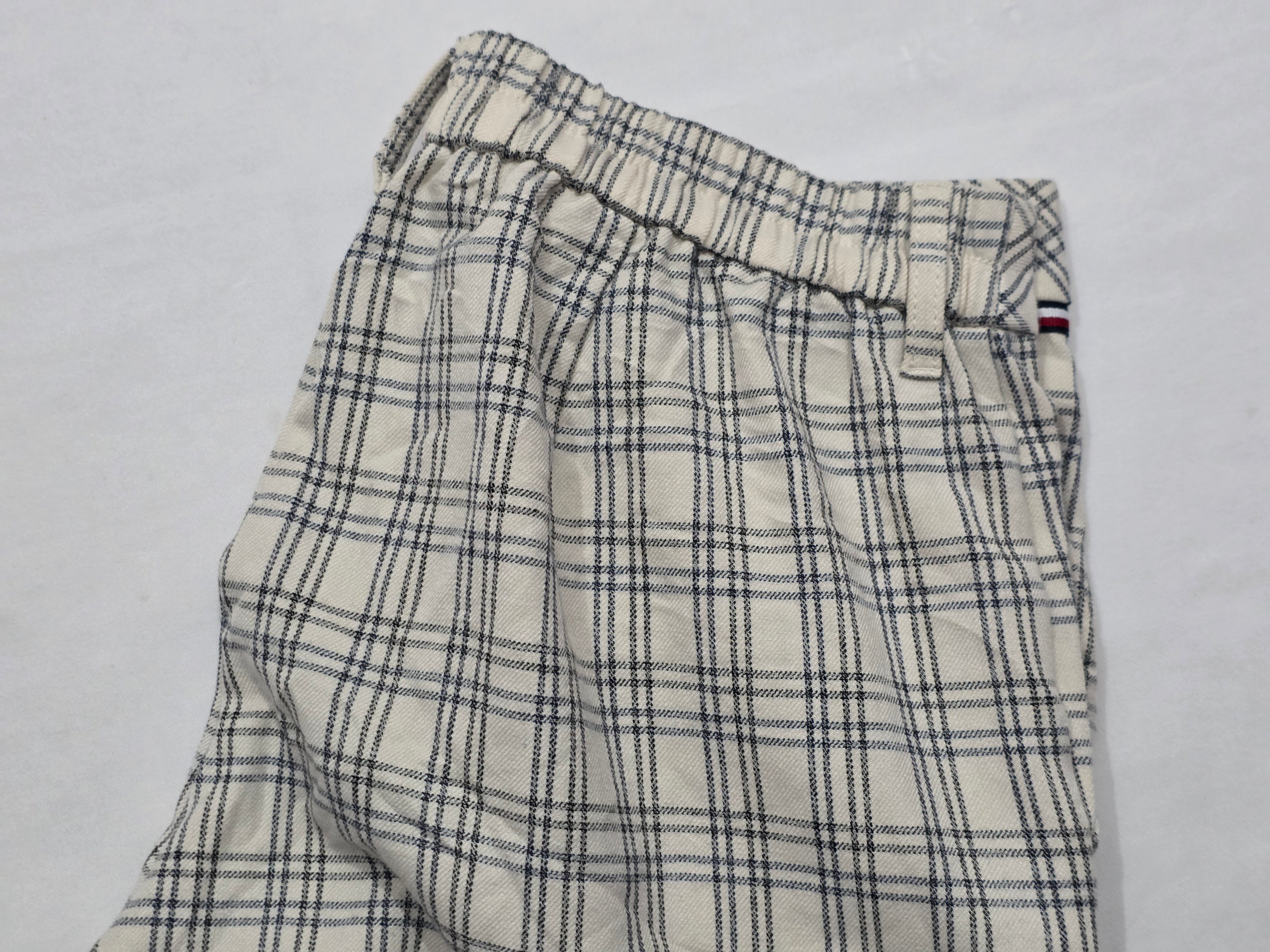 Pantalon Tommy Hilfiger De Mujer Talla Chica Color Crema