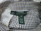 Pantalon Ralph Lauren Talla 6 Azul/amarillo A Cuadros