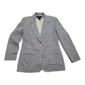 Blazer Ralph Lauren Mujer 4 Color Azul/amarillo A Cuadros