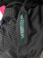 Falda Ralph Lauren De Mujer Talla 6 Color Negro De Lunares
