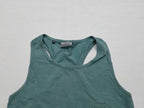 Playera Corta Gymshark Mujer Chica Azul Acero Sin Mangas