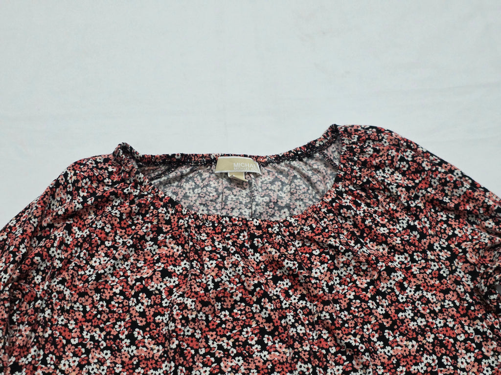 Blusa Michael Kors De Mujer Talla Mediana Floreada Amplia