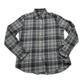 Camisa Ralph Lauren Mujer Talla Mediana Color Gris A Cuadros