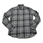 Camisa Ralph Lauren Mujer Talla Mediana Color Gris A Cuadros