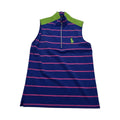 Playera Polo Golf Ralph Laurenmujer Talla Mediana Azul/rosa