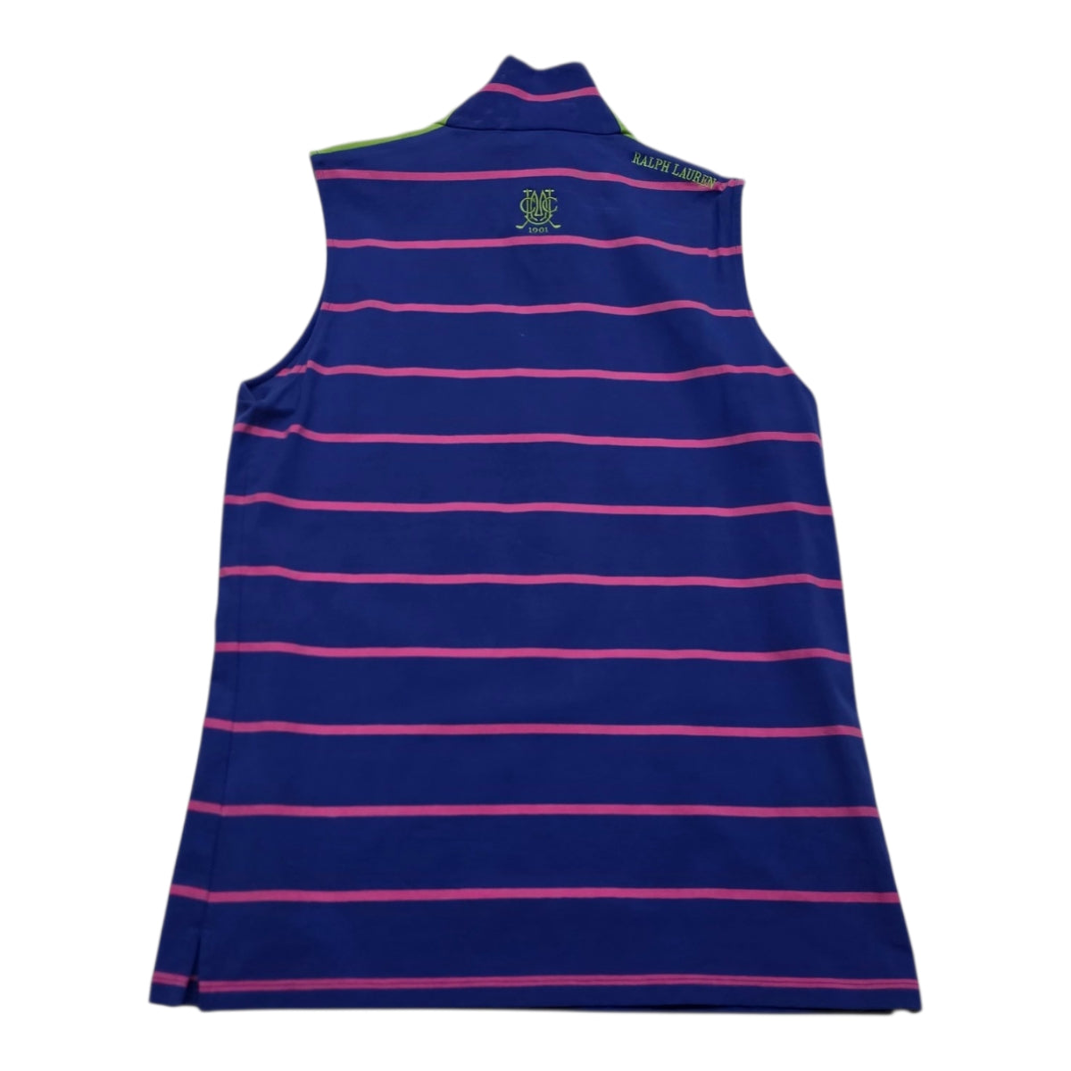 Playera Polo Golf Ralph Laurenmujer Talla Mediana Azul/rosa