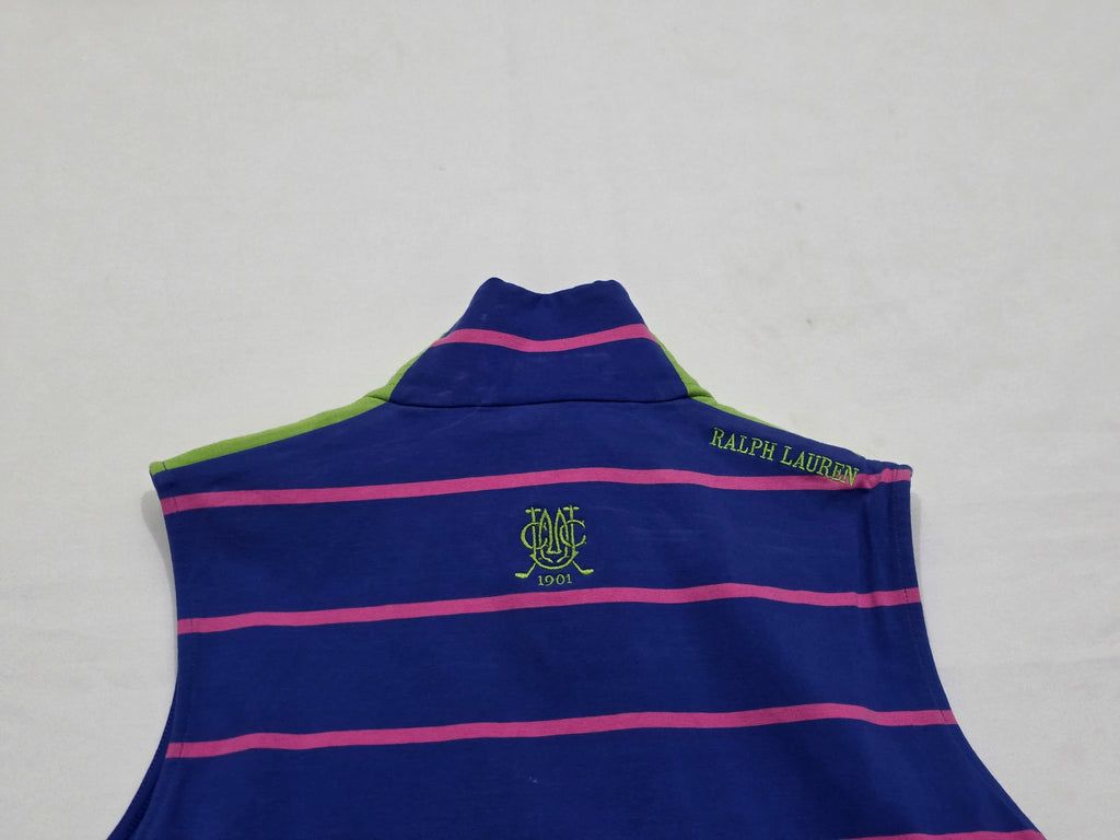 Playera Polo Golf Ralph Laurenmujer Talla Mediana Azul/rosa