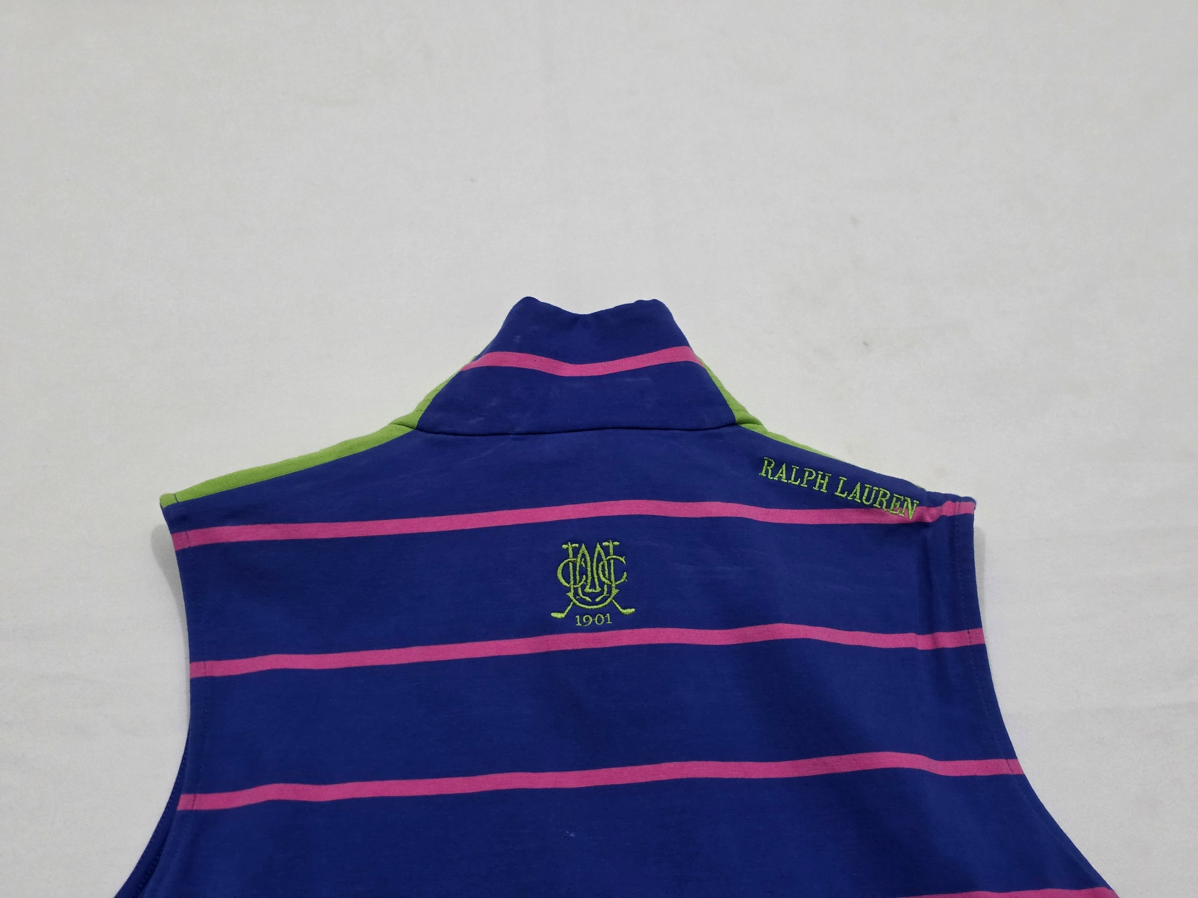 Playera Polo Golf Ralph Laurenmujer Talla Mediana Azul/rosa