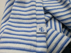 Playera Ralph Lauren Azul Rayas Mujer Mediana Manga Corta