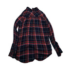 Blusa Tommy Hilfiger Mujer Mediana Relaxed Fit Azul/rojo
