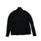 Sueter Ralph Lauren Sport Mujer Mediana Negro De Cierre