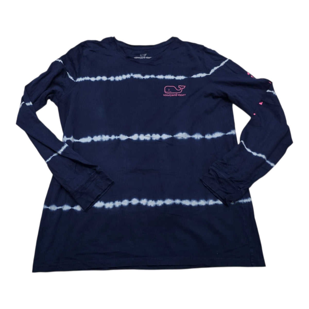 Playera Vineyard Vines Mujer Mediana Azul Marino Manga Larga