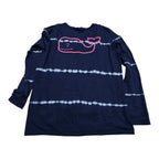 Playera Vineyard Vines Mujer Mediana Azul Marino Manga Larga