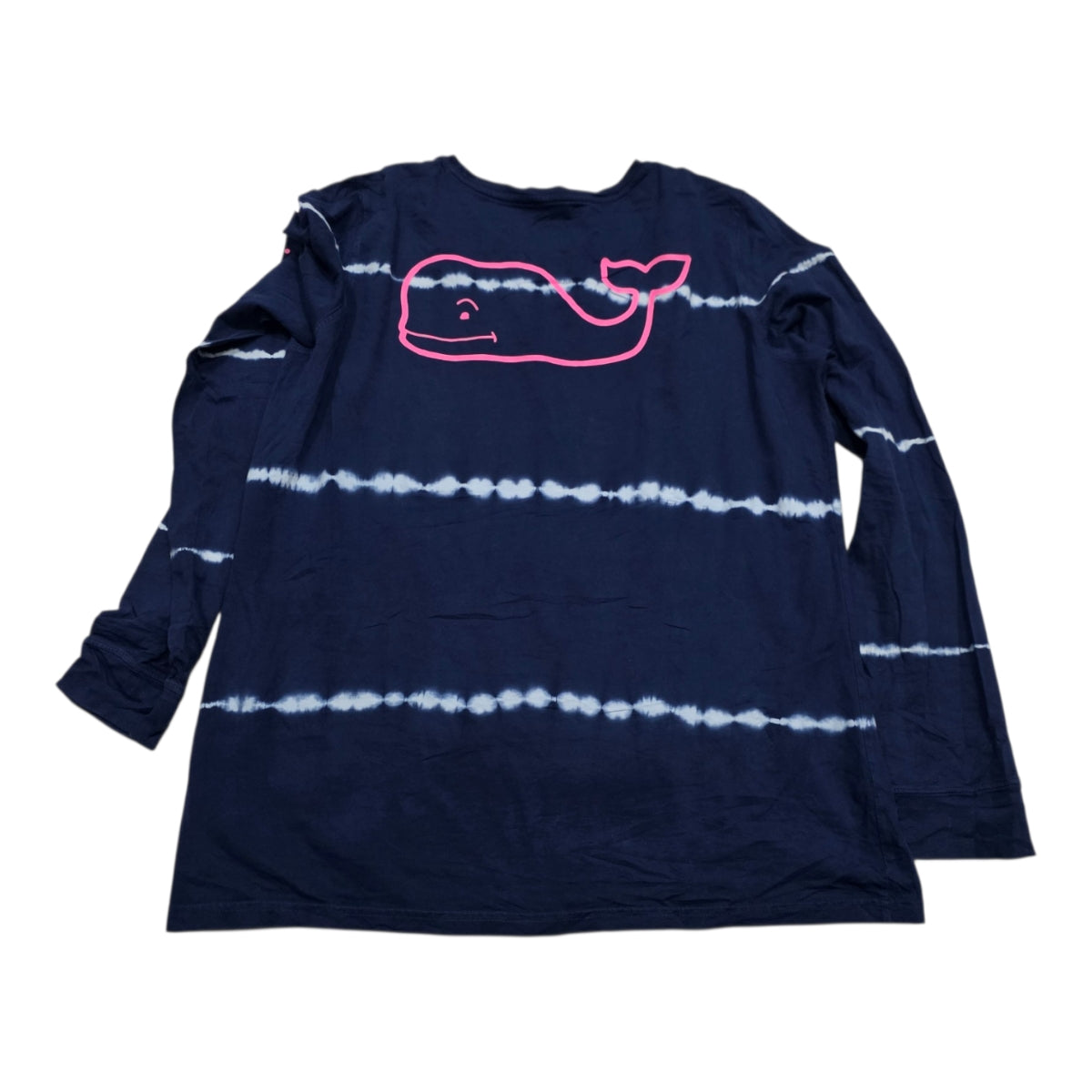 Playera Vineyard Vines Mujer Mediana Azul Marino Manga Larga