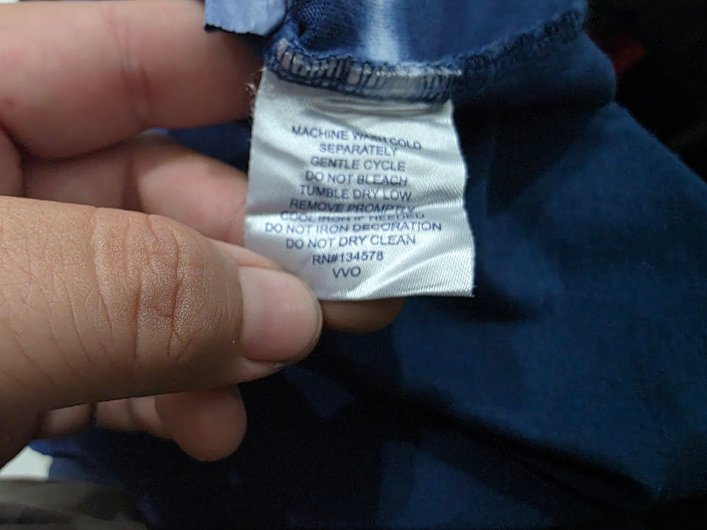 Playera Vineyard Vines Mujer Mediana Azul Marino Manga Larga