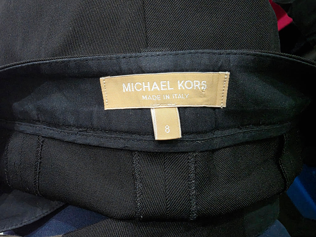 Pantalon De Vestir Michael Kors De Mujer 8 Color Negro