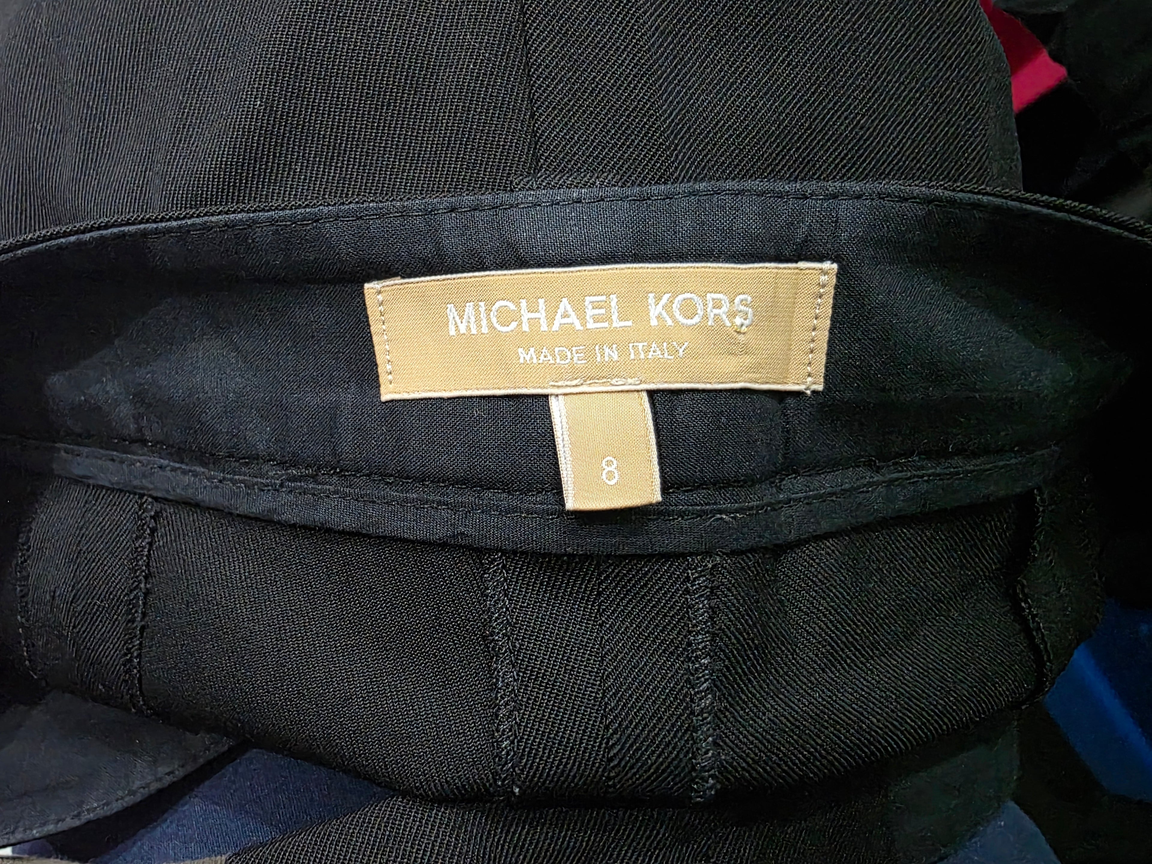 Pantalon De Vestir Michael Kors De Mujer 8 Color Negro