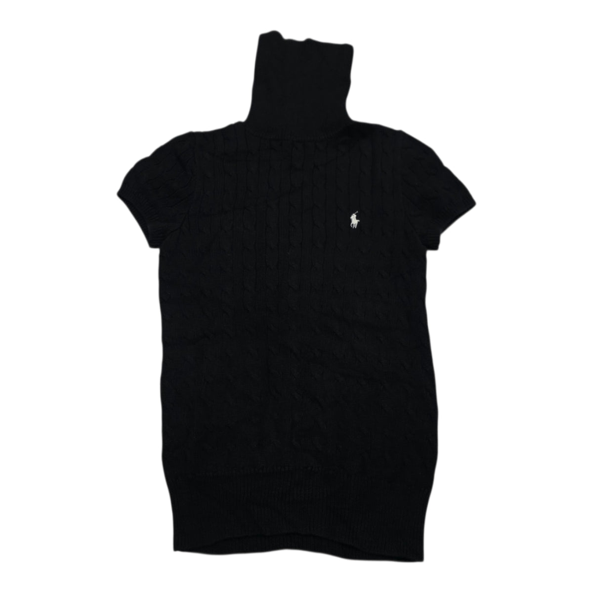 Blusa Turtle Neck Maga Corta Ralph Lauren Negromujer Mediana