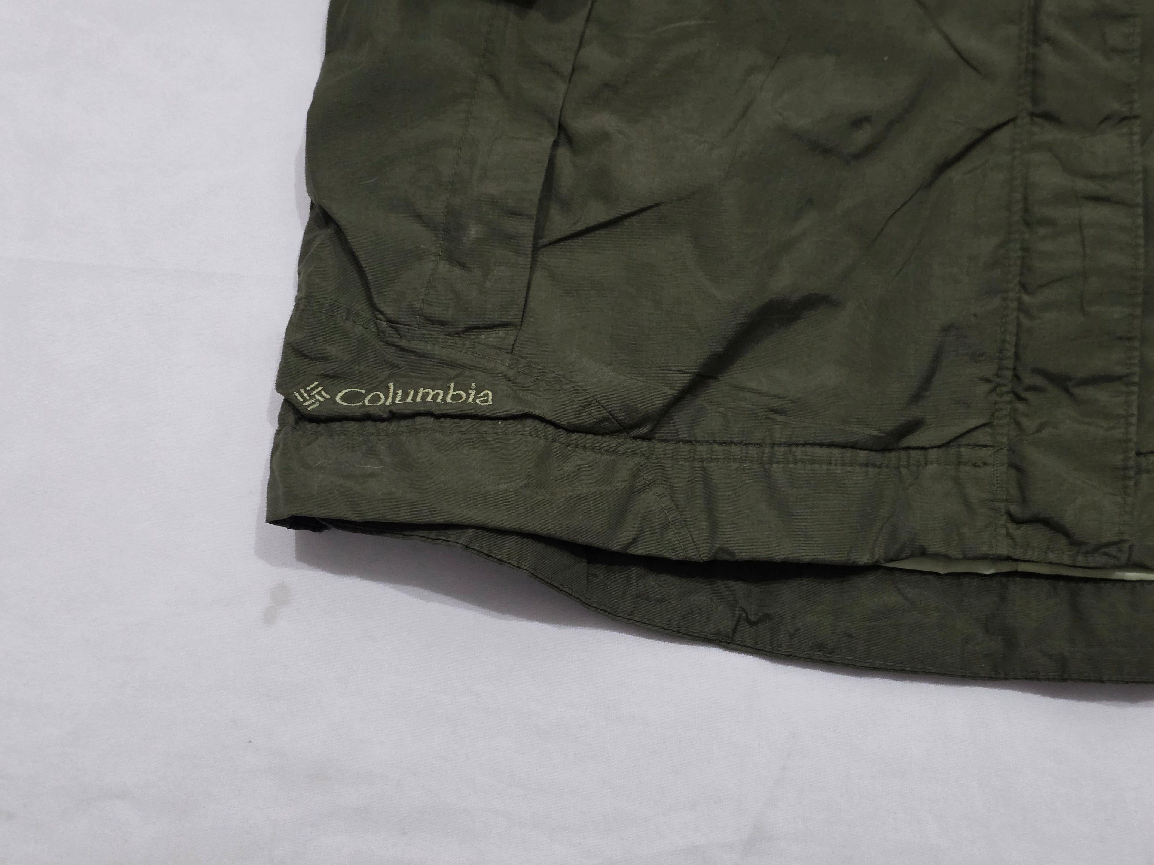Chamarra Columbia De Mujer Talla Mediana Color Verde
