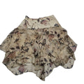 Falda Ralph Lauren De Mujer Talla 12 Color Cafe.con Flores