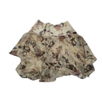 Falda Ralph Lauren De Mujer Talla 12 Color Cafe.con Flores