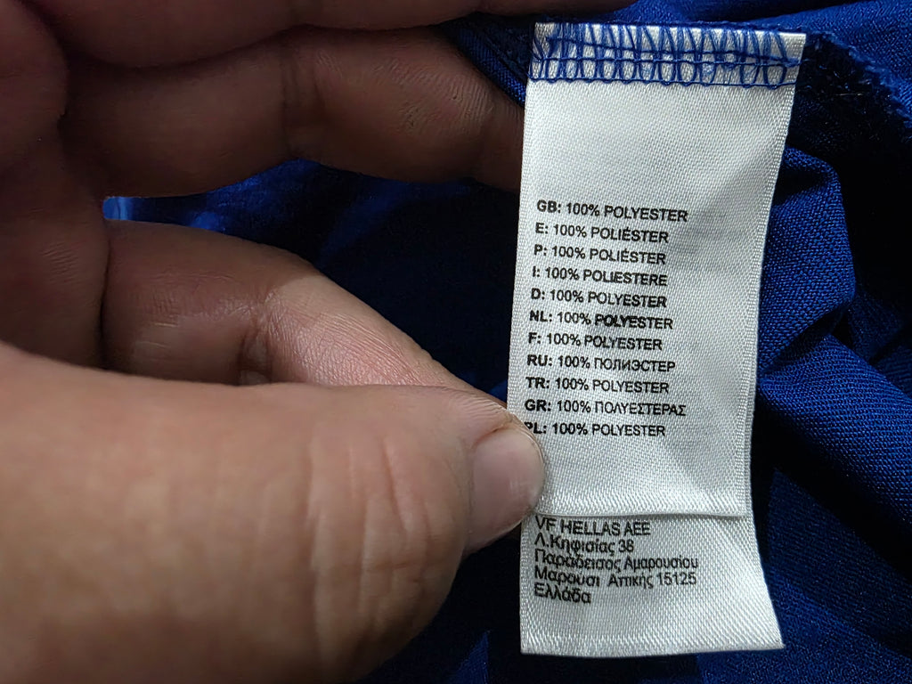 Playera Sin Mangas The North Face Azul Rosa Grande Mujer
