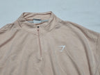 Sudadera Corta Gymshark De Mujer Talla Grande Rosa Claro