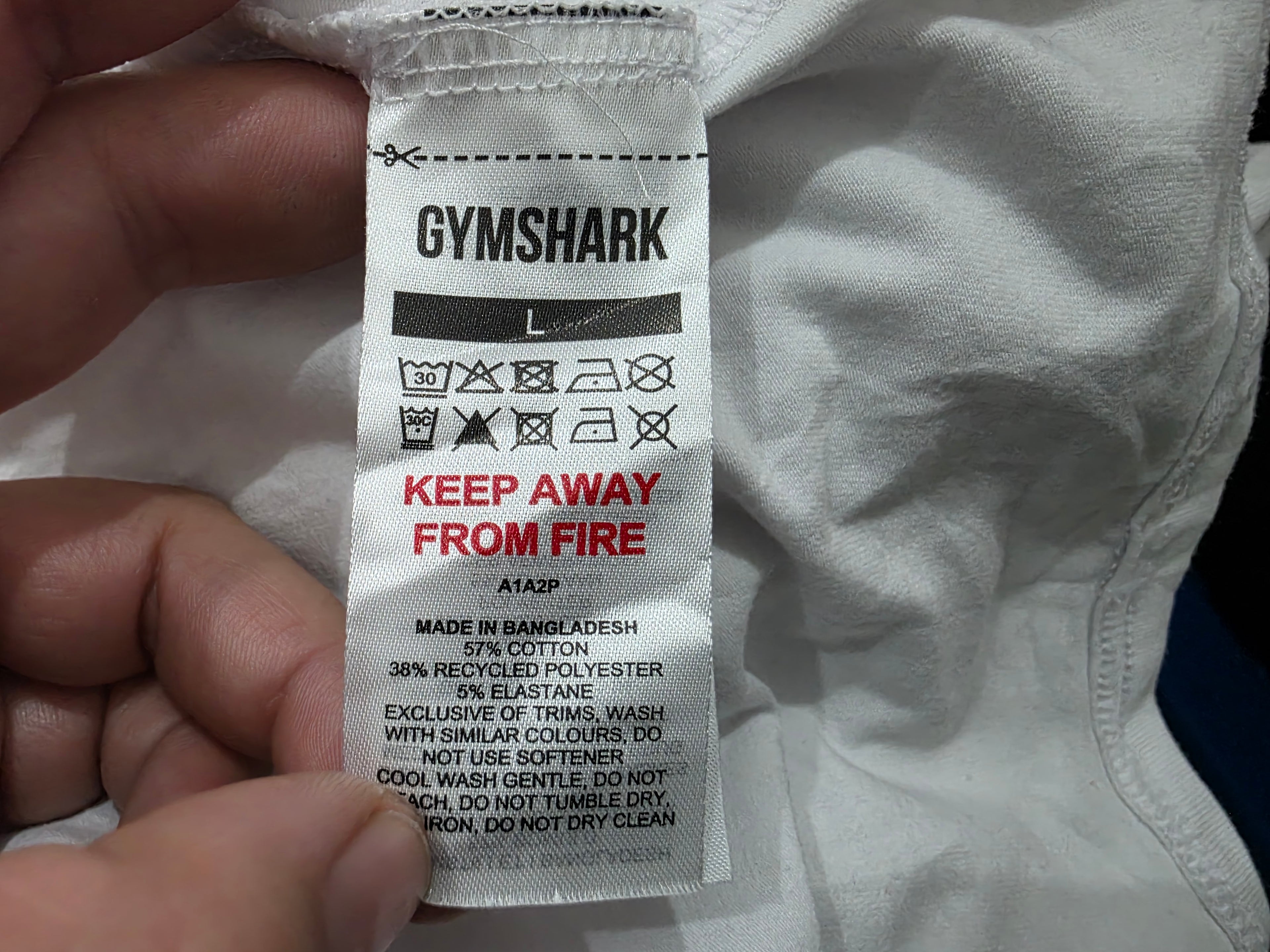 Playera Gymshark De Mujer Talla Grande Sin Mangas